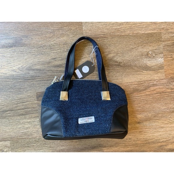 Homemade Buffalo Bag Lady Harris Tweed Fabric - Picture 1 of 3